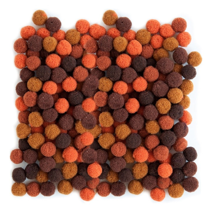 Pom Pom in acrilico, 1 cm - 120 pezzi | Vari colori | Vari colori