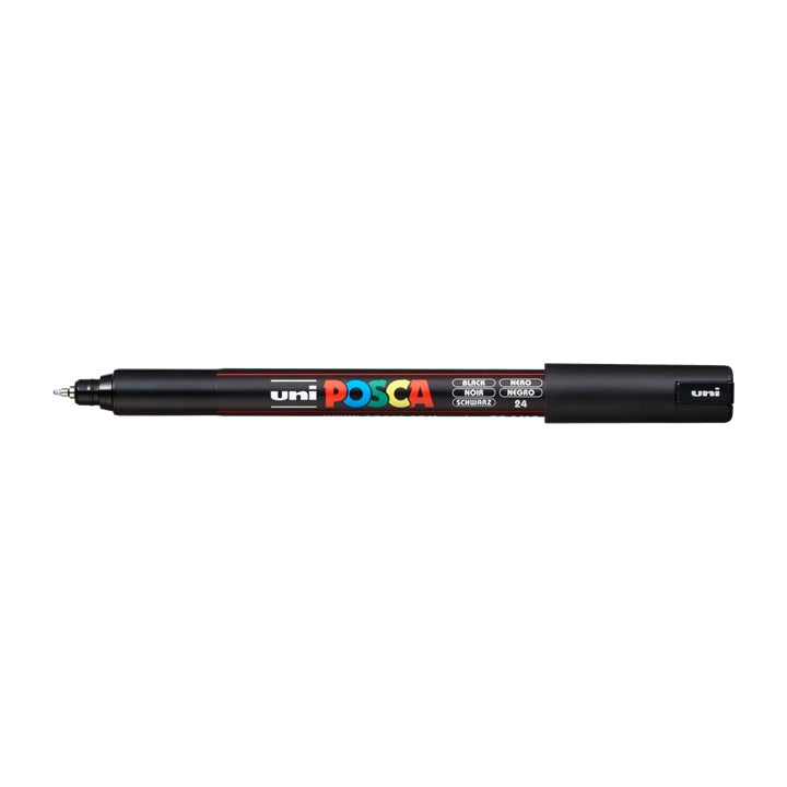 Marcatore UNI POSCA PC-1MR 0.7 MM – Nero (24)