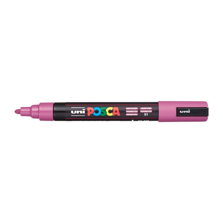 Marcatore UNI POSCA PC-5M 1.8 - 2.5 MM – lampone (57)