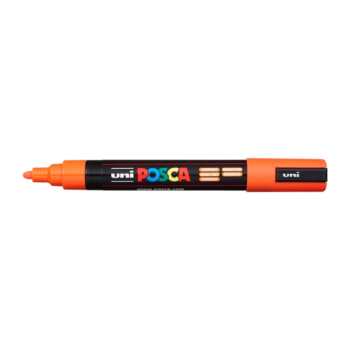 Marcatore UNI POSCA PC-5M 1.8 - 2.5 MM – arancione (4)