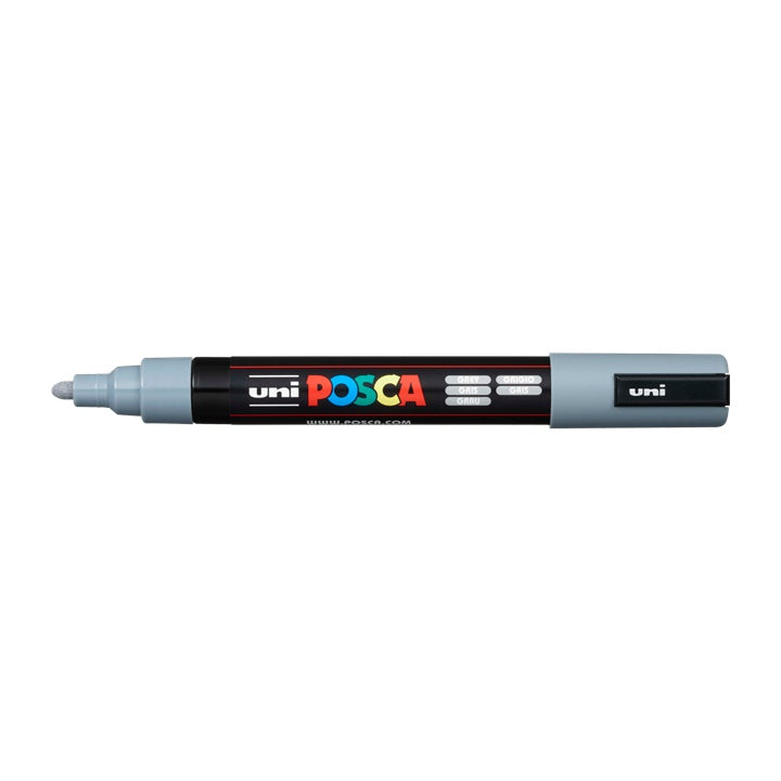 Marcatore UNI POSCA PC-5M 1.8 - 2.5 MM – grigio (37)
