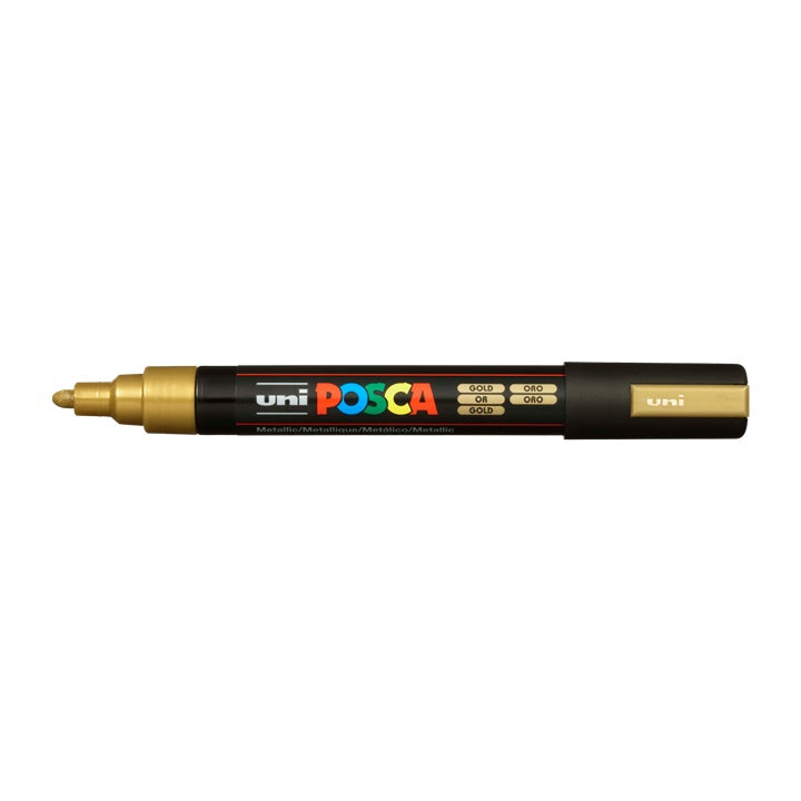 Marcatore UNI POSCA PC-5M 1.8 - 2.5 MM – d'oro (25)