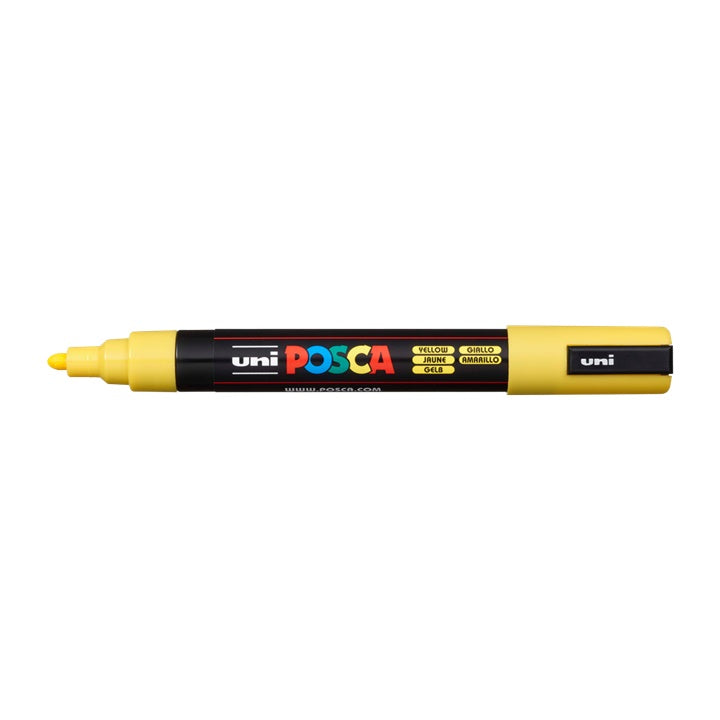 Marcatore UNI POSCA PC-5M 1.8 - 2.5 MM – Giallo (2)