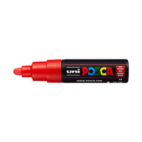 Marcatore UNI POSCA PC-7M 4.5 - 5.5 MM – rosso (15)