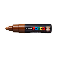 Marcatore UNI POSCA PC-7M 4.5 - 5.5 MM – marrone (21)
