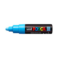 Marcatore UNI POSCA PC-7M 4.5 - 5.5 MM – azzurro (8)