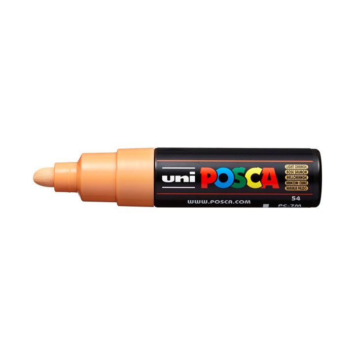 Marcatore UNI POSCA PC-7M 4.5 - 5.5 MM – arancione chiaro (54)