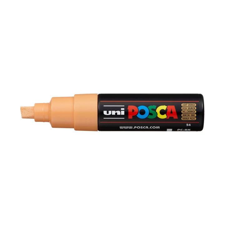 Marcatore UNI POSCA PC-8K 8 MM – arancione chiaro (54)