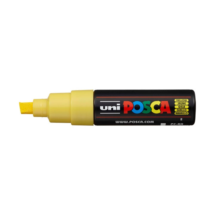Marcatore UNI POSCA PC-8K 8 MM – Giallo (2)