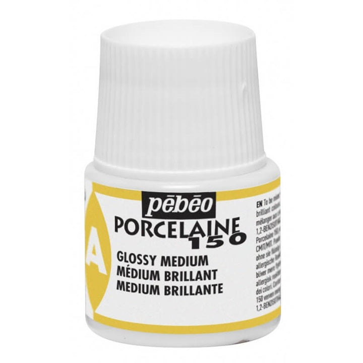 Porcellana lucida media 150 per colori per porcellana Pebeo 45ml
