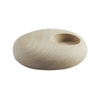 Portacandela in legno a disco Pentart - 10 x 3 cm