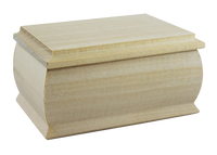 Portagioie in legno Pentart, 10 x 6,5 x 5 cm