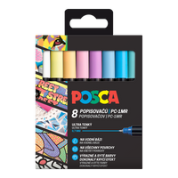 Posca set di pennarelli colori pastello (8 pz)