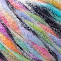 Filato per maglieria La Mia Big Bang 50 g – viola-nero