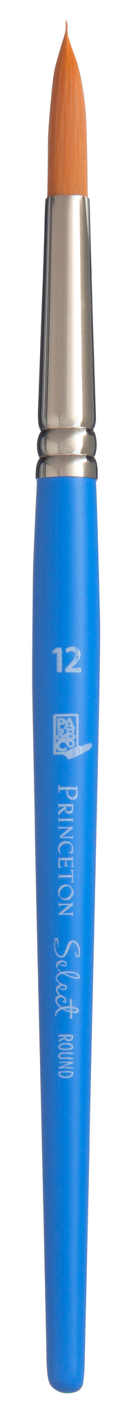PRINCETON Select pennello sintetico tondo universale a manico corto – 12