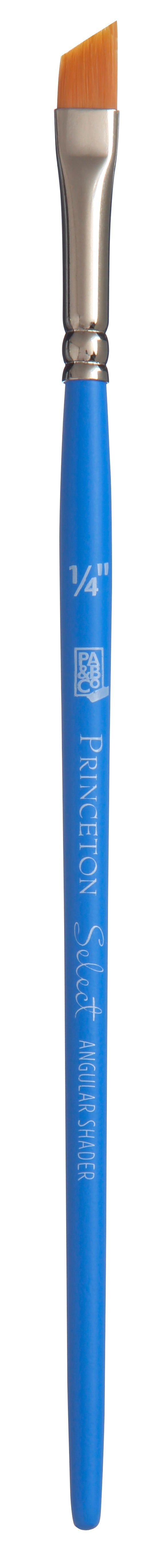 Pennello artistico sintetico angolare PRINCETON Select con manico corto