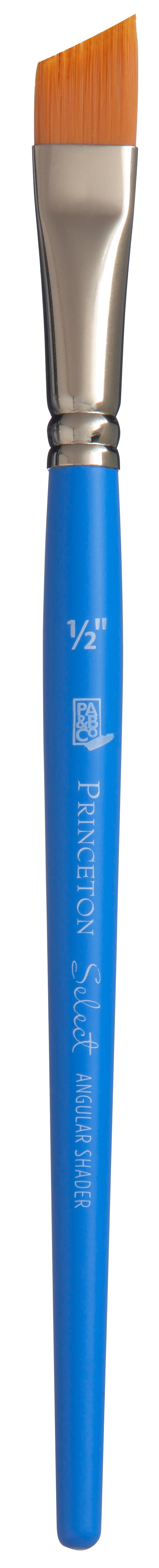 Pennello artistico sintetico angolare PRINCETON Select con manico corto