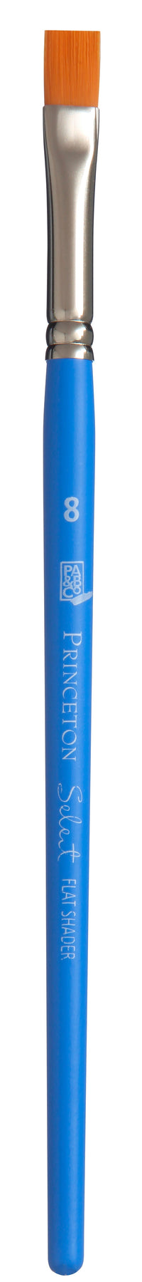Pennello piatto sintetico universale PRINCETON Select a manico corto – 8