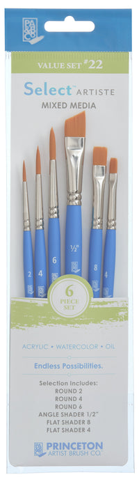 Set di pennelli universali PRINCETON Select – 6 pz