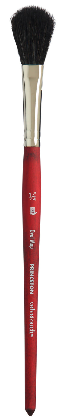 Pennello universale PRINCETON Velvetouch Oval Mop con manico corto