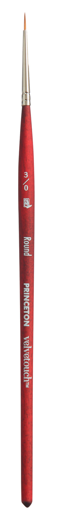 Pennello tondo universale PRINCETON Velvetouch con manico corto – 3/0