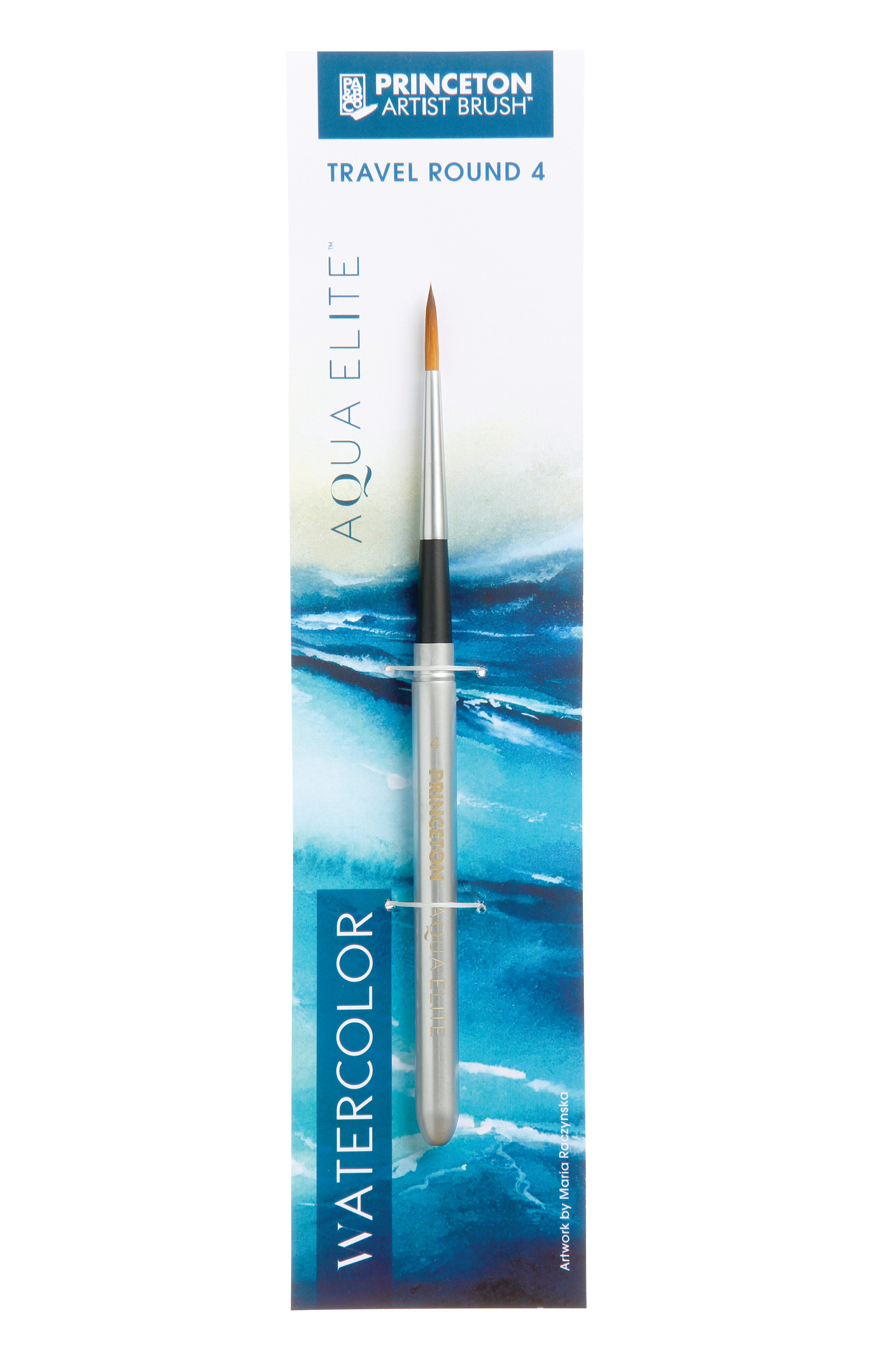 Pennello da viaggio per acquerello PRINCETON Aqua Elite tondo – 4