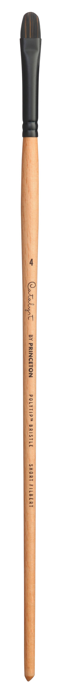 Pennello sintetico a manico lungo PRINCETON Catalyst – Lingua di gatto corta 4
