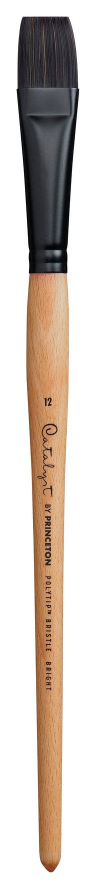 PRINCETON Catalyst Polytip pennello piatto Bright a manico lungo – 12