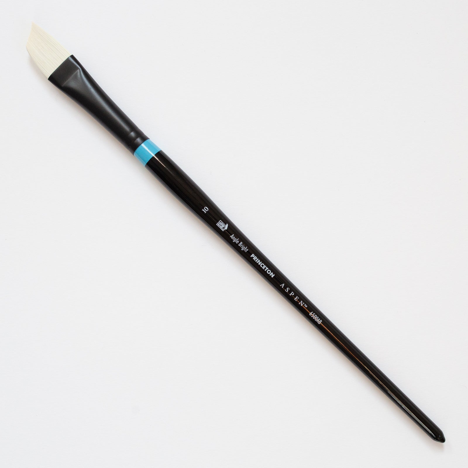 Pennello artistico angolare PRINCETON Aspen Angle Bright a manico lungo