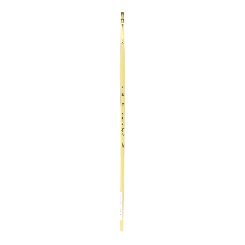 Pennello piatto PRINCETON Imperial Synthetic Mongoose manico lungo – immagine 2