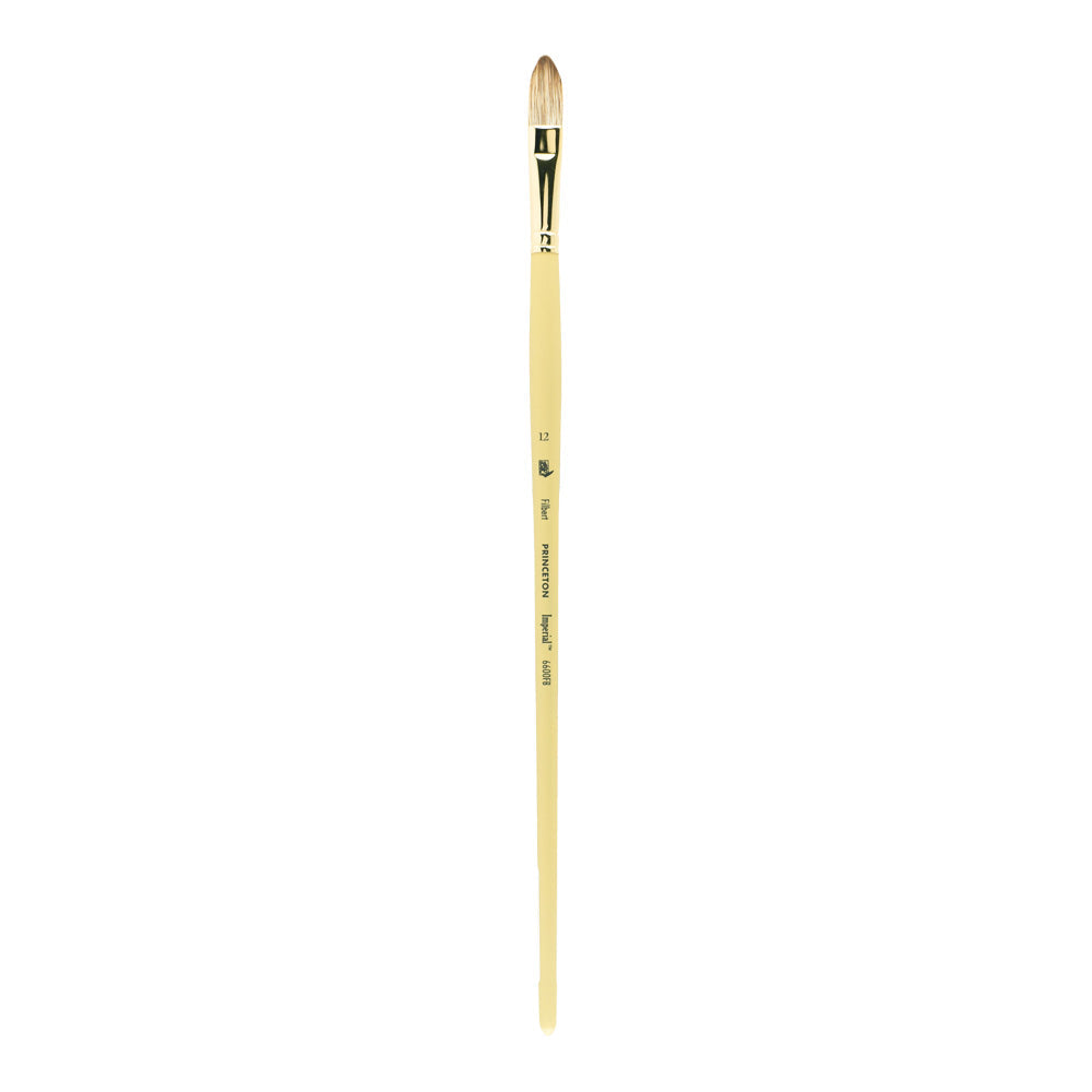 PRINCETON Imperial pennello per pittura a olio sintetico Mongoose lingua di gatto manico lungo – 12