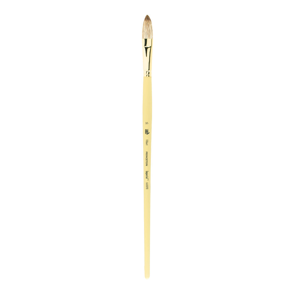 PRINCETON Imperial pennello per pittura a olio sintetico Mongoose lingua di gatto manico lungo – 16