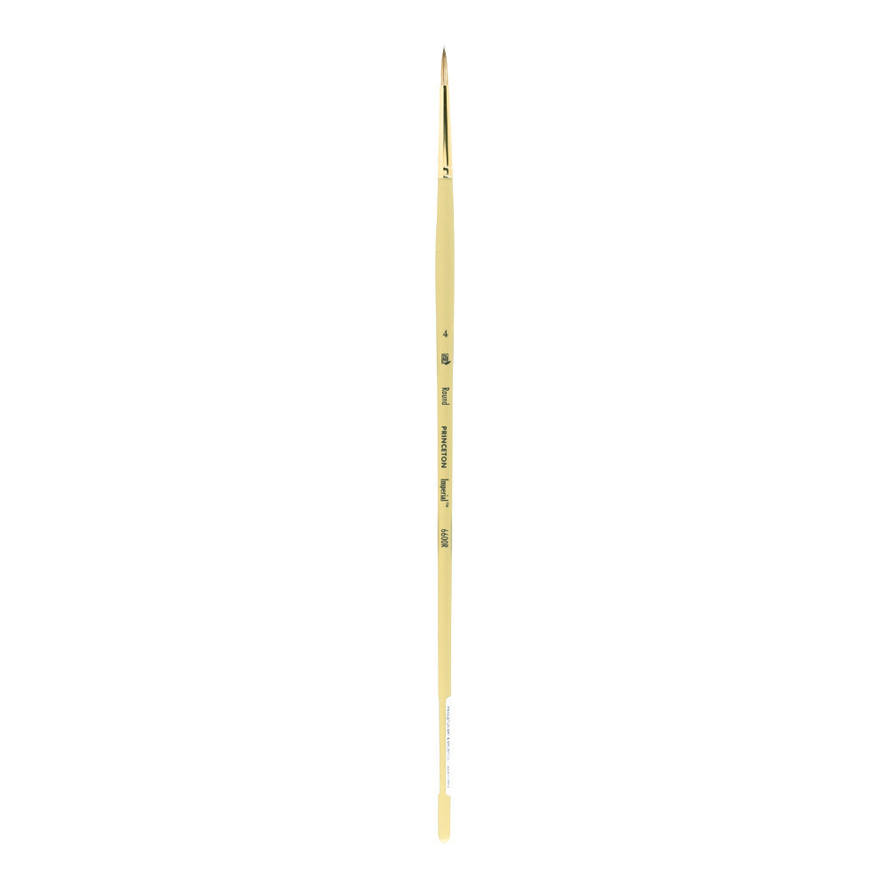Pennello per pittura a olio PRINCETON Imperial Round sintetico mongoose a manico lungo – 4