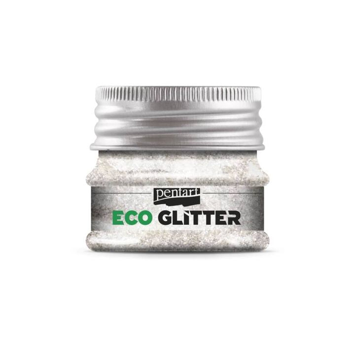 Glitter naturale extra fine 15g Pentart | scegli un colore - argento