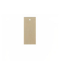 Prodotti in legno per la realizzazione di gioielli - rettangolo 3,5 cm