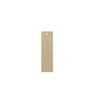 Prodotti in legno per la realizzazione di gioielli - rettangolo 5,5 cm