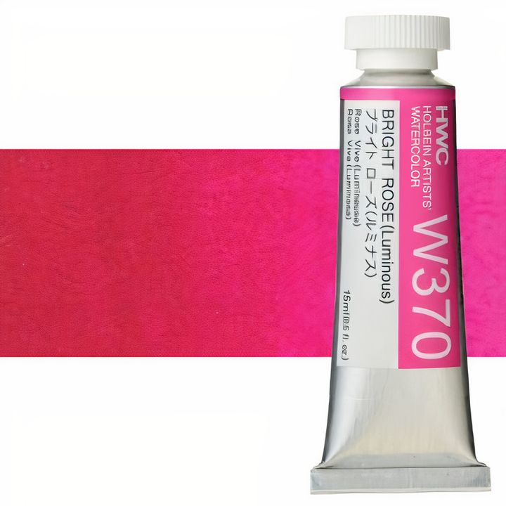 Colori ad acquarello professionali Holbein Artists 15 ml – rosa chiaro luminescente