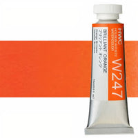 Colori ad acquarello professionali Holbein Artists 15 ml – arancione brillante