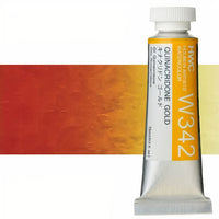 Colori ad acquarello professionali Holbein Artists 15 ml – oro di chinacridone