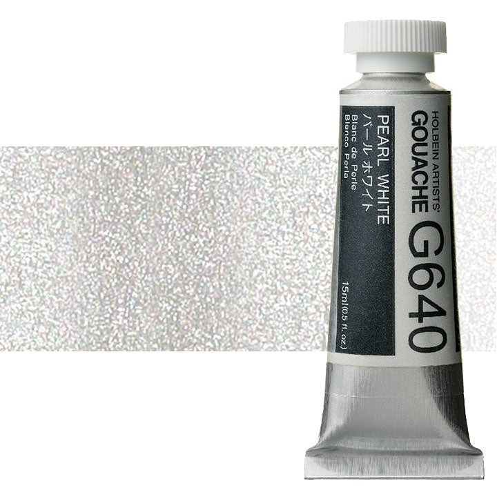 Colori a guazzo professionali Holbein Artists 15 ml – bianco perlato