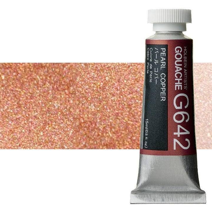 Colori a guazzo professionali Holbein Artists 15 ml – rame perlato