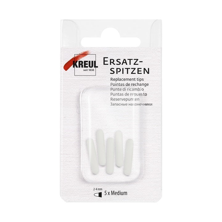 Punte di ricambio per KREUL - medie 2-4 mm