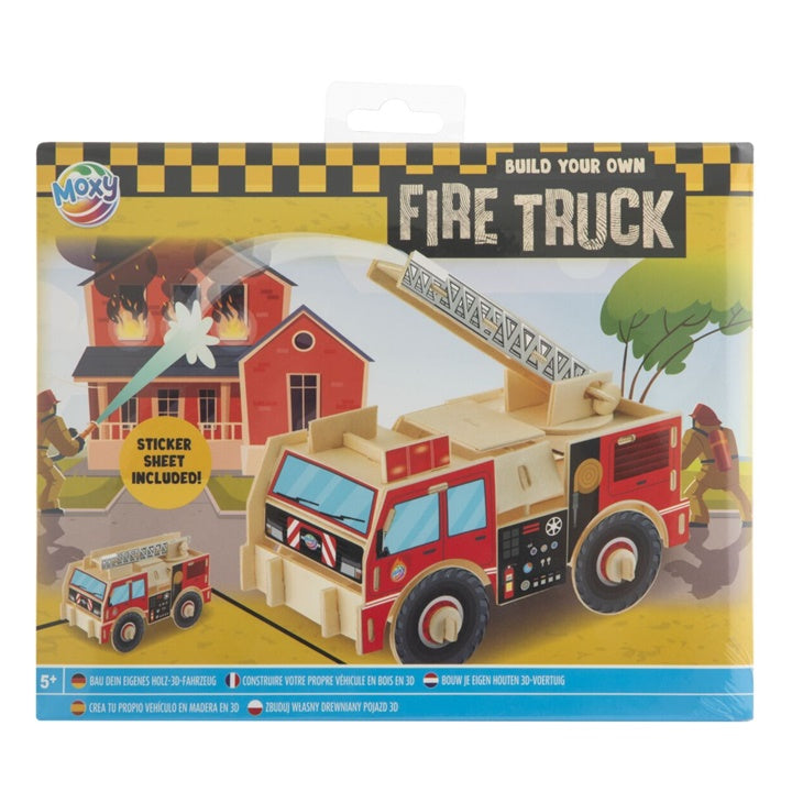 Puzzle in legno 3D con adesivi | vari tipi