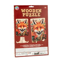 Puzzle in legno Fox - 130 pezzi Forme uniche di MOXY