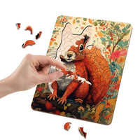 Puzzle in legno Scoiattolo 130pz MOXY
