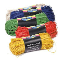 Raffia natural 50gr | sceglie colore - marrone