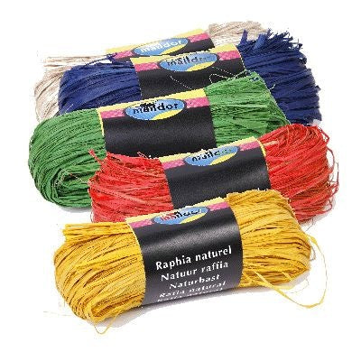 Raffia natural 50gr | sceglie colore - marrone