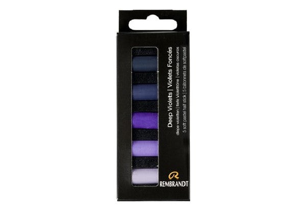 ROYAL TALENS Rembrandt set di pastelli morbidi a secco Deep Violets - 5 pz