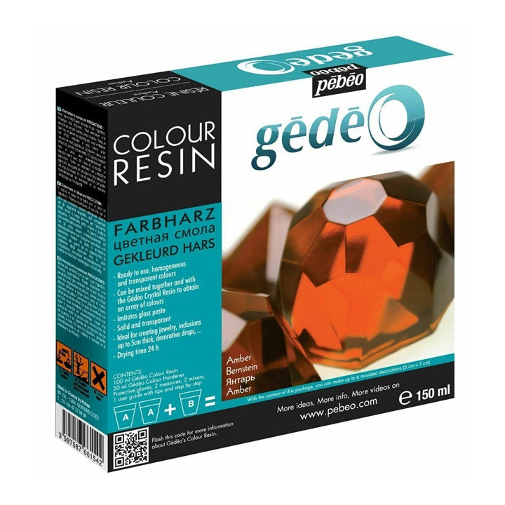 Resina cristallina in colore Pebeo Gedeo 150 ml | colori diversi