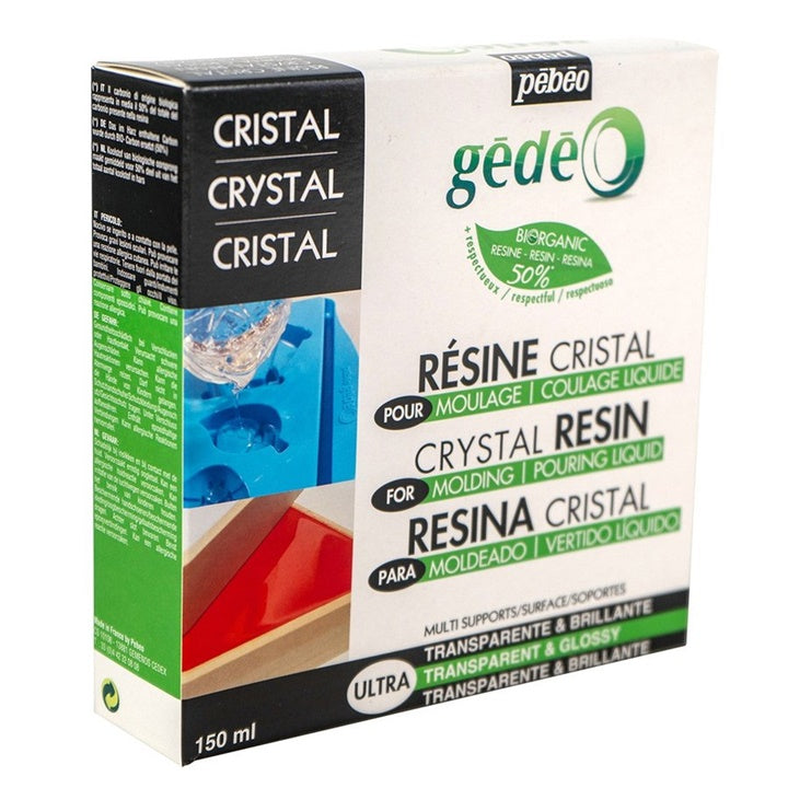 Resina organica cristallina trasparente Pebeo - 150 ml